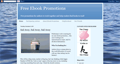 Desktop Screenshot of ebookpromotions.blogspot.com