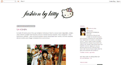 Desktop Screenshot of fashionbykitty.blogspot.com