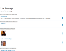 Tablet Screenshot of lexmusings.blogspot.com