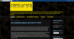 Desktop Screenshot of canturies.blogspot.com