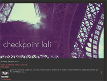 Tablet Screenshot of checkpointlali.blogspot.com