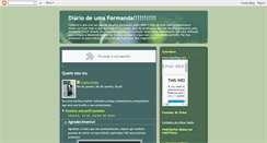 Desktop Screenshot of diariodeumaformanda.blogspot.com