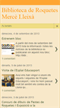 Mobile Screenshot of bibliotecaroquetes.blogspot.com