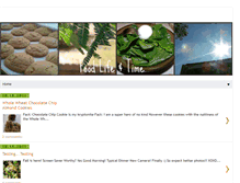 Tablet Screenshot of foodlife-time.blogspot.com
