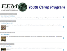 Tablet Screenshot of eemyouthcamps.blogspot.com