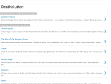Tablet Screenshot of deatholution.blogspot.com