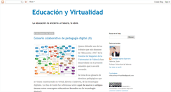 Desktop Screenshot of educacion-virtualidad.blogspot.com