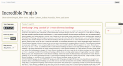 Desktop Screenshot of electionpunjab.blogspot.com