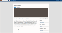 Desktop Screenshot of beaugarretthot.blogspot.com