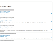 Tablet Screenshot of beaugarretthot.blogspot.com