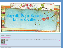 Tablet Screenshot of magnoliapaperscissors.blogspot.com