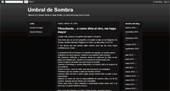 Desktop Screenshot of lobomitadsombra.blogspot.com