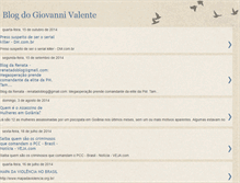 Tablet Screenshot of blogdogiovannivalente.blogspot.com