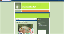 Desktop Screenshot of my-cichlidae.blogspot.com