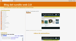 Desktop Screenshot of cursilloweb20.blogspot.com