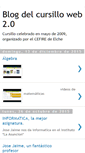 Mobile Screenshot of cursilloweb20.blogspot.com