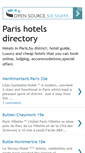 Mobile Screenshot of parisianhotels.blogspot.com