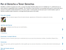 Tablet Screenshot of porelderechoatenerderechos.blogspot.com