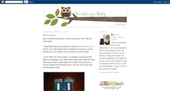 Desktop Screenshot of knittingababy.blogspot.com