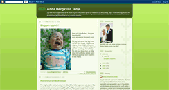 Desktop Screenshot of annabergkvist.blogspot.com