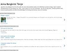 Tablet Screenshot of annabergkvist.blogspot.com