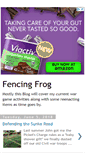 Mobile Screenshot of fencingfrog.blogspot.com