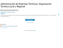 Tablet Screenshot of organizacionturisticalocalyregionalcm.blogspot.com