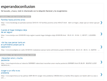 Tablet Screenshot of esperandoconilusion.blogspot.com