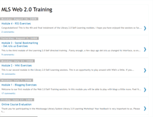 Tablet Screenshot of mlsweb2-0.blogspot.com