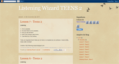 Desktop Screenshot of listening-wizard.blogspot.com