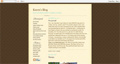 Desktop Screenshot of karennorth.blogspot.com