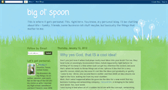 Desktop Screenshot of bigolspoon.blogspot.com