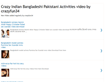 Tablet Screenshot of crazy-indian-video.blogspot.com