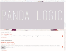 Tablet Screenshot of panda-logic.blogspot.com