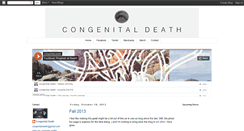 Desktop Screenshot of congenitaldeath.blogspot.com