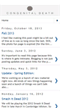 Mobile Screenshot of congenitaldeath.blogspot.com