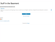 Tablet Screenshot of jb-stuffinthebasement.blogspot.com