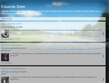 Tablet Screenshot of eduardosoler.blogspot.com