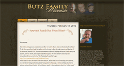 Desktop Screenshot of butzfamilywi.blogspot.com