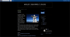 Desktop Screenshot of moldysquirrel.blogspot.com