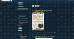 Desktop Screenshot of moodystreetcircus.blogspot.com