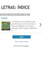 Mobile Screenshot of letrasinamibles2.blogspot.com