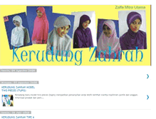 Tablet Screenshot of kerudung-zahrah.blogspot.com