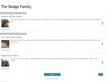 Tablet Screenshot of dodgefamilyblog.blogspot.com