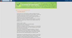 Desktop Screenshot of modalidaddeimformatica.blogspot.com