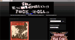 Desktop Screenshot of explodingfuckdollsofficial.blogspot.com