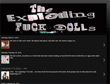 Tablet Screenshot of explodingfuckdollsofficial.blogspot.com