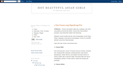 Desktop Screenshot of beautyful-asian-girls.blogspot.com
