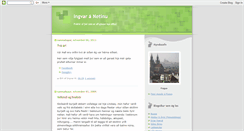 Desktop Screenshot of ingvarbjarnason.blogspot.com