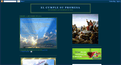 Desktop Screenshot of elcumplesupromesa.blogspot.com